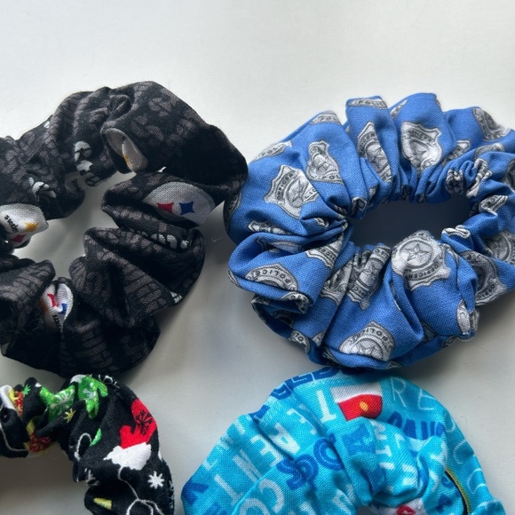 Handmade Colorful Scrunchies - Picture 3 of 4